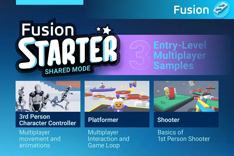 Photon Fusion Starter - Multiplayer Asset Thumbnail