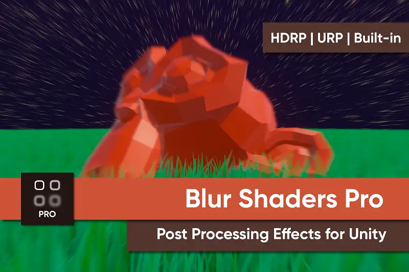 Blur Shaders Pro for URP, HDRP & Built-in Asset Thumbnail