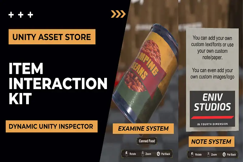 Interactive Object Kit for Unity Asset Image