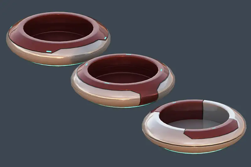 Sci-Fi Pots for Sci-Fi Projects Asset Thumbnail