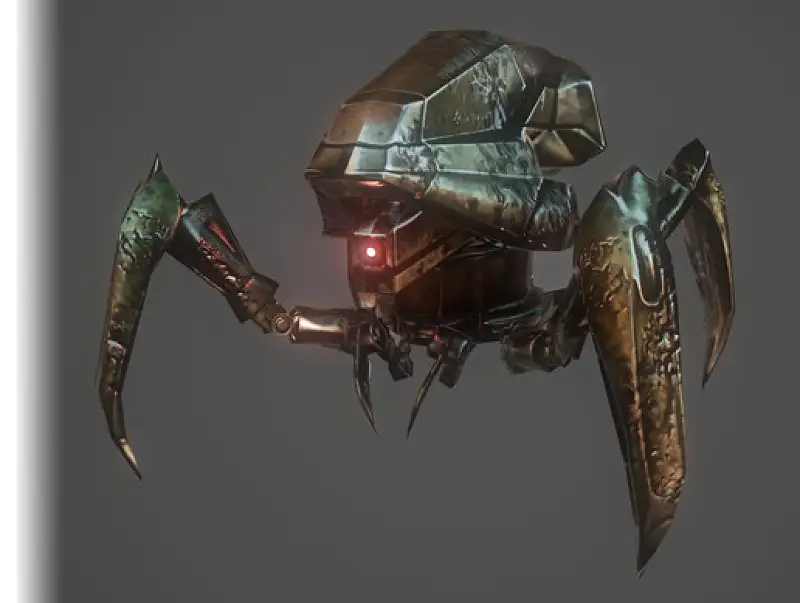 Spider Robot Asset Thumbnail