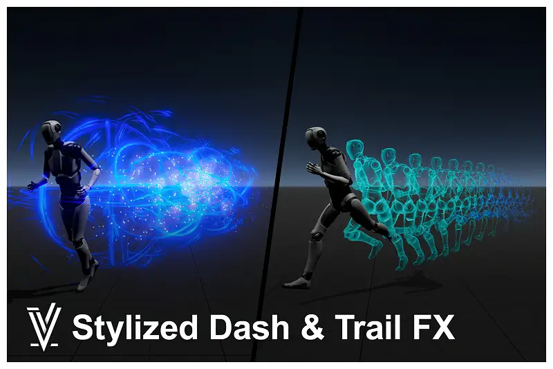 Stylized Movement Effects for Unity Asset Image