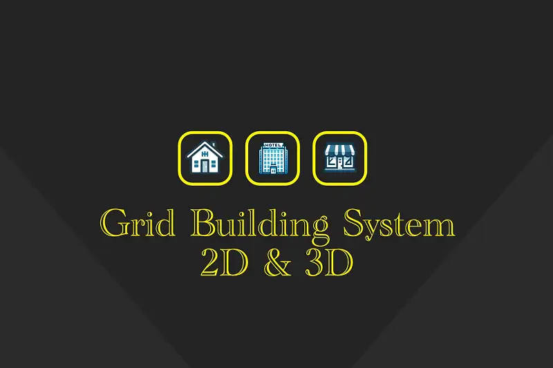 Effortless Grid Building for 2D and 3D Games Asset Image