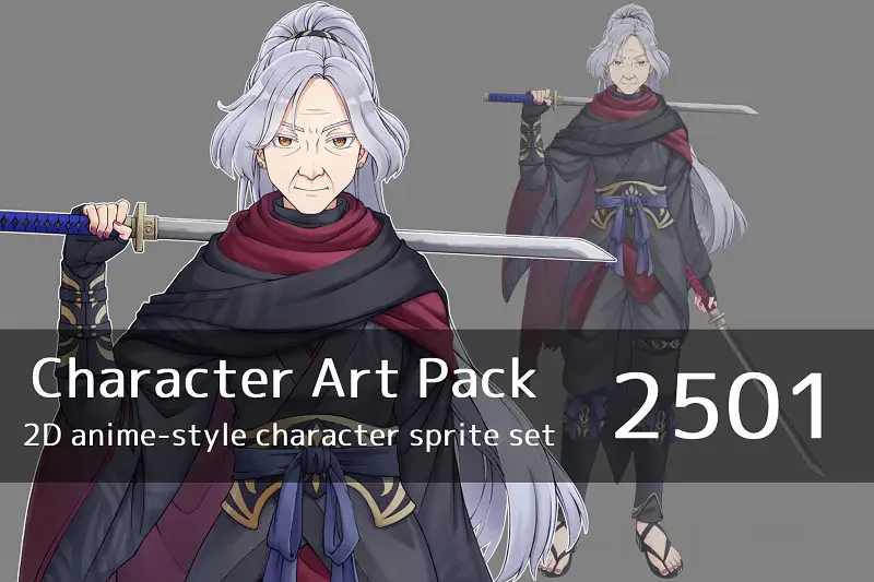 Anime Character Art Pack: 2501 Asset Thumbnail
