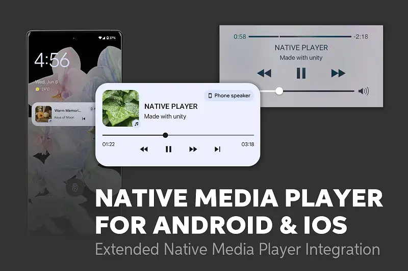 Native Media Player (Android & iOS) Asset Thumbnail