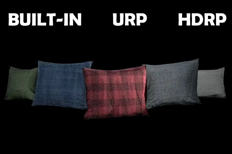 Realistic Pillows Pack Asset Thumbnail