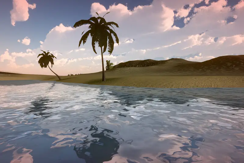 Standard Reflective Water for URP Asset Thumbnail