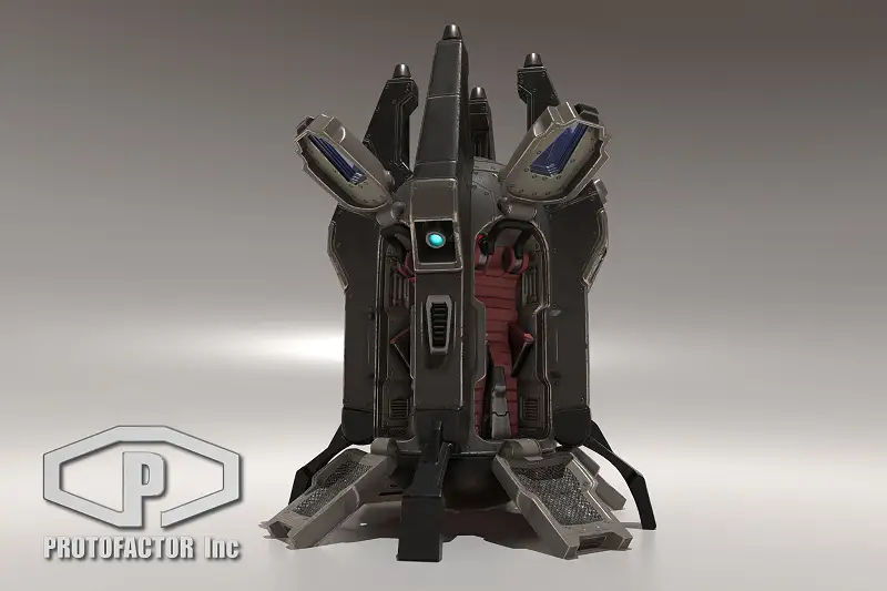 SCI FI: LANDING POD Asset Thumbnail