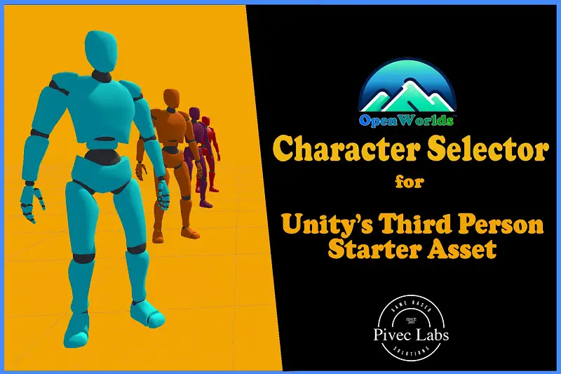 OpenWorlds Character Selector for Third Person Starter Asset Asset Thumbnail