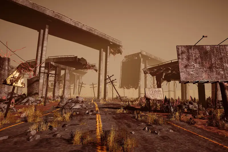 Post Apocalyptic Roads and Highways Asset Thumbnail
