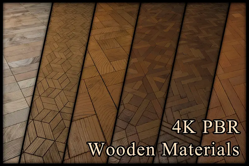 Realistic Wooden Surfaces Asset Thumbnail