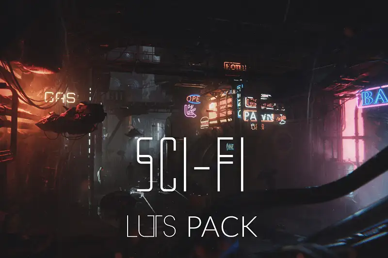 Sci-Fi Cinematic LUTs for Unity Asset Thumbnail