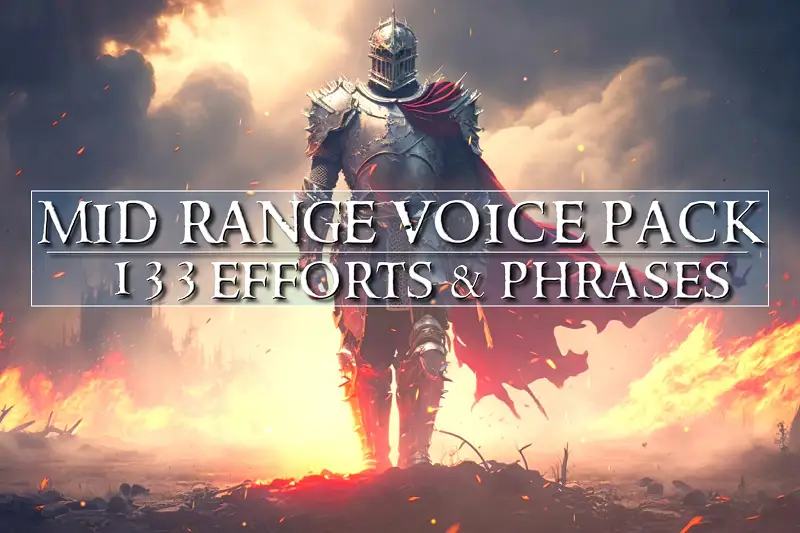 Mid Range Knight Voice Pack Asset Thumbnail