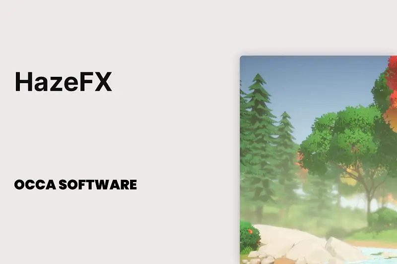 HazeFX: Advanced Heat Distortion, Blur, and Fog Effects for Unity URP Asset Thumbnail