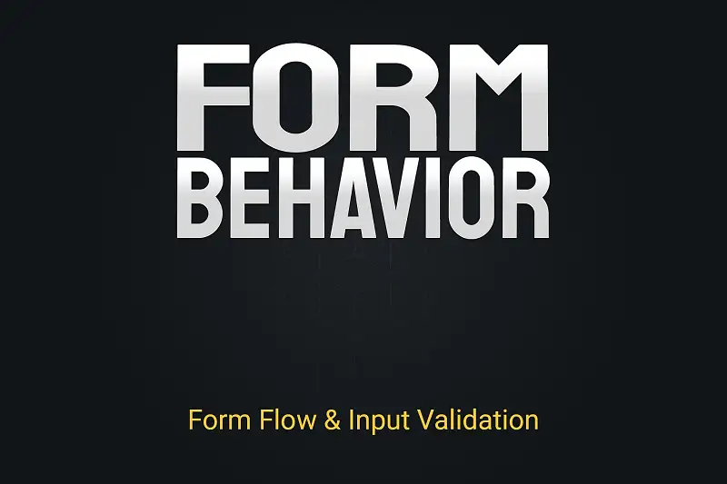Form Behavior Asset Thumbnail