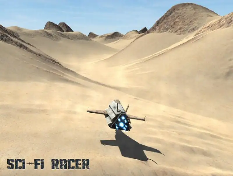Sci-Fi Racer Asset Thumbnail