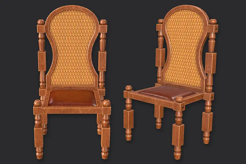 Medieval Chair_big Asset Thumbnail