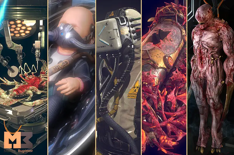 Sci-Fi Scenes Package Asset Thumbnail