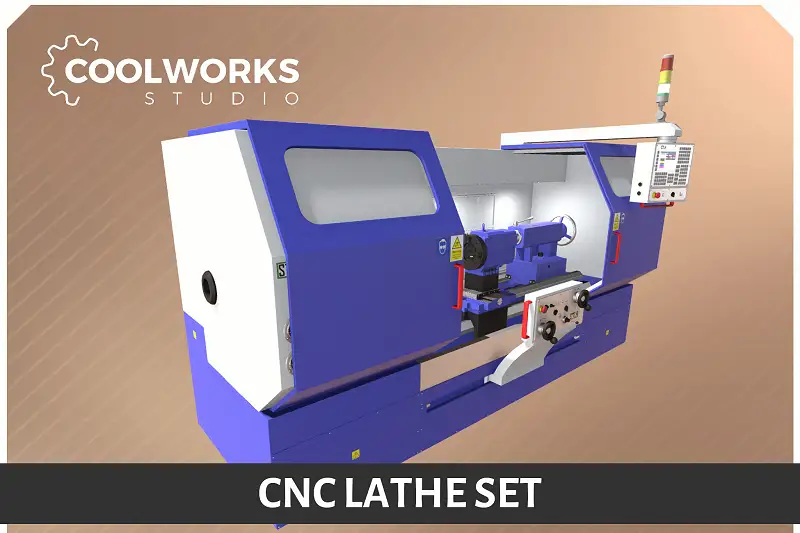 CNC Lathe Set Asset Thumbnail