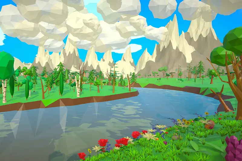 LowPoly Forest - Lite Asset Thumbnail