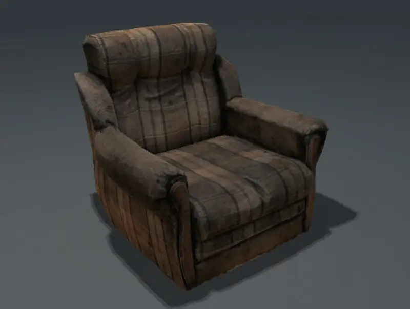 Soft Chair Scan Asset Image