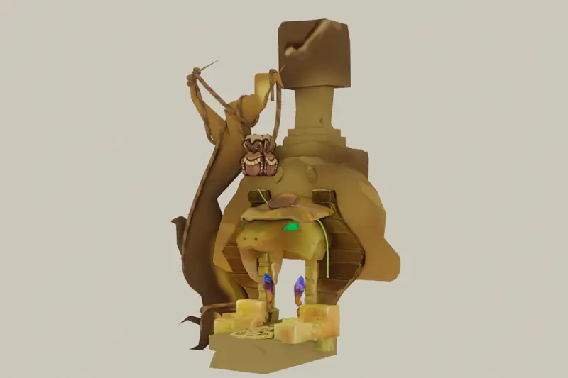 3D Runner Starter Model Asset Thumbnail