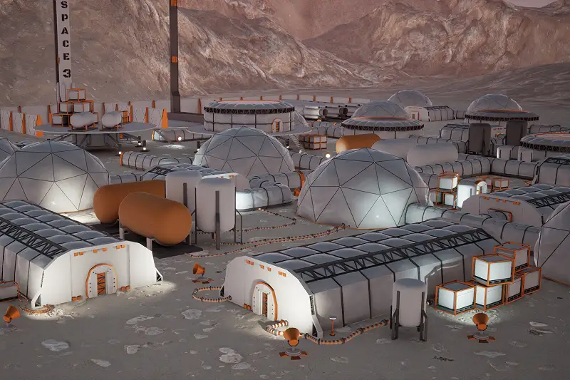Low Poly Modular Station #2 Asset Thumbnail