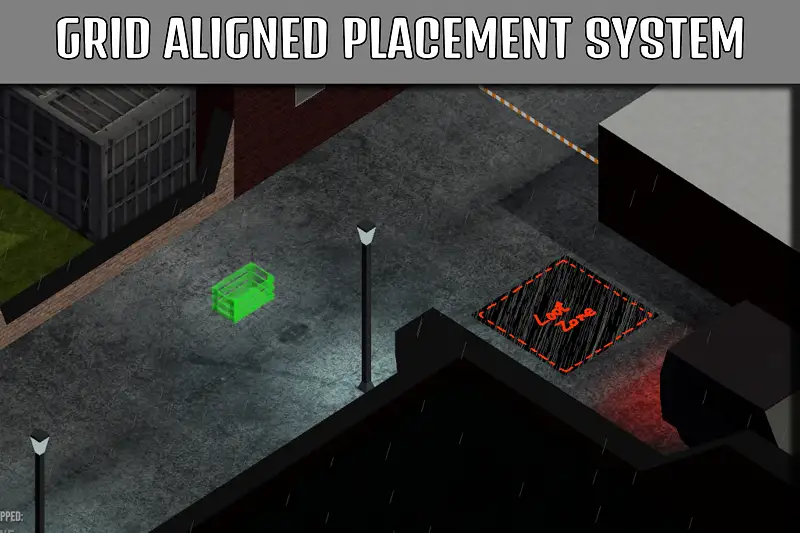 2D-3D Grid Aligned Placement System Asset Thumbnail
