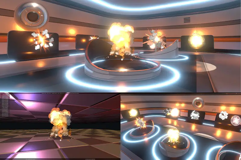3D Cartoon Explosions Pack Vol 1 Asset Thumbnail