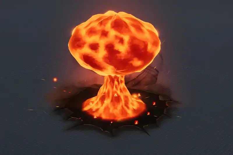 Nuclear Explosion VFX - Fiur Nuke Asset Thumbnail