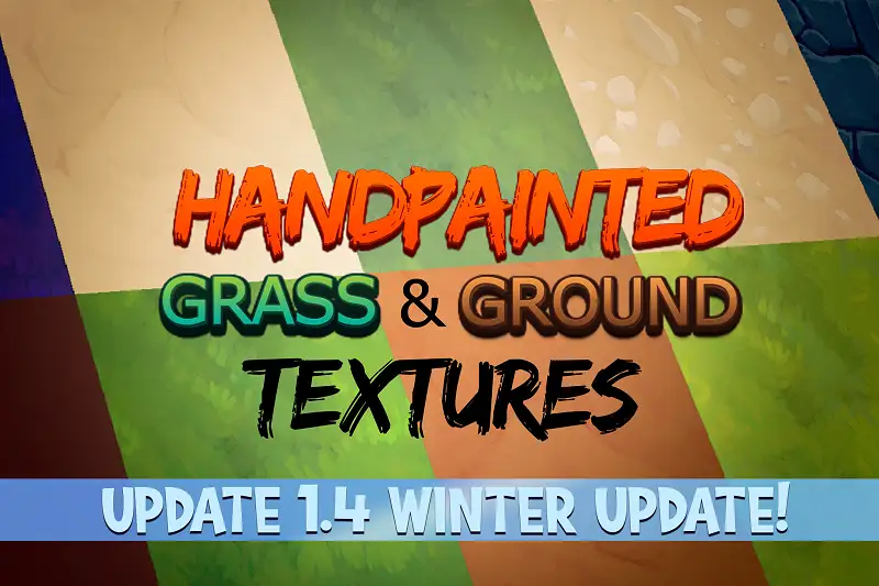 Handpainted Grass & Ground Textures Asset Thumbnail