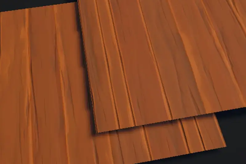 Stylized Wood Tile Textures Asset Thumbnail
