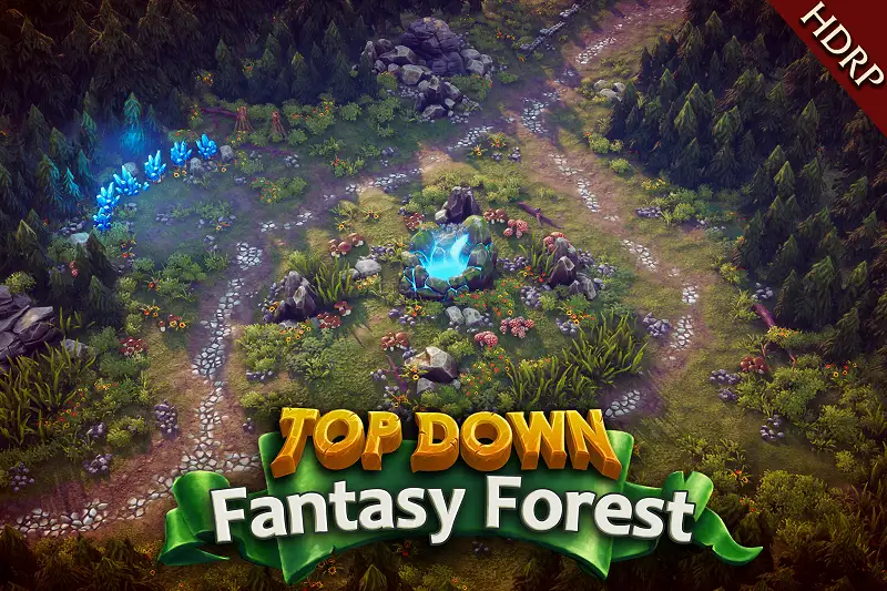 Top Down - Fantasy Forest (HDRP) Asset Thumbnail