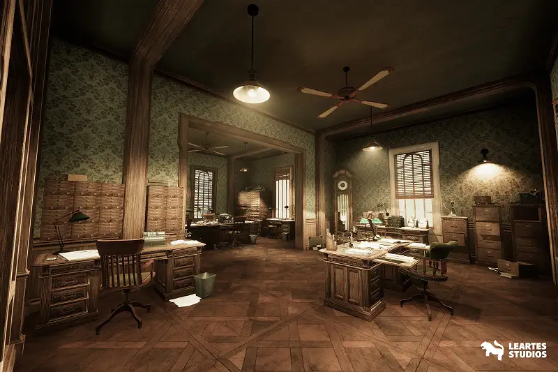 1900s Office Environment Asset Thumbnail