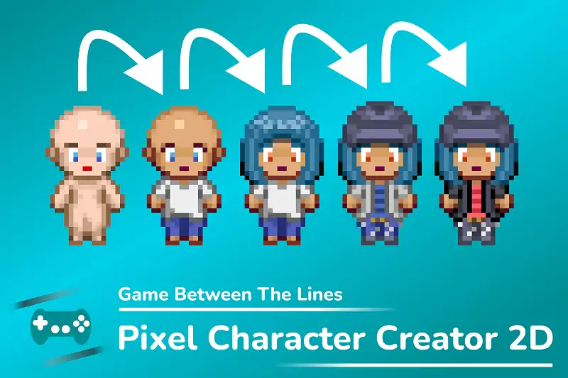 Pixel Character Creator 2D Asset Thumbnail