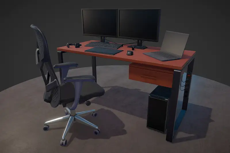 Desktop PC 2015 Asset Thumbnail
