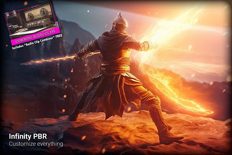 Battle Sound Library - Magic & Melee - Fantasy RPG Asset Thumbnail