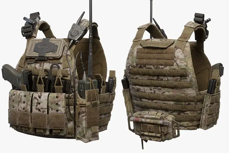 Tactical Vest Model Asset Thumbnail