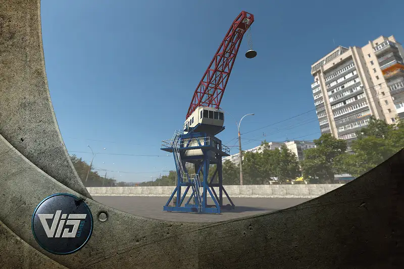 Harbour crane Asset Thumbnail