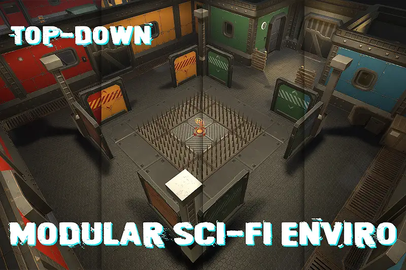 Modular sci-fi enviro Asset Thumbnail