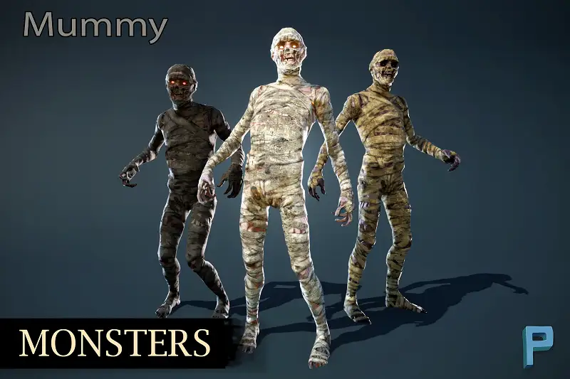 Monsters - Mummy Asset Thumbnail