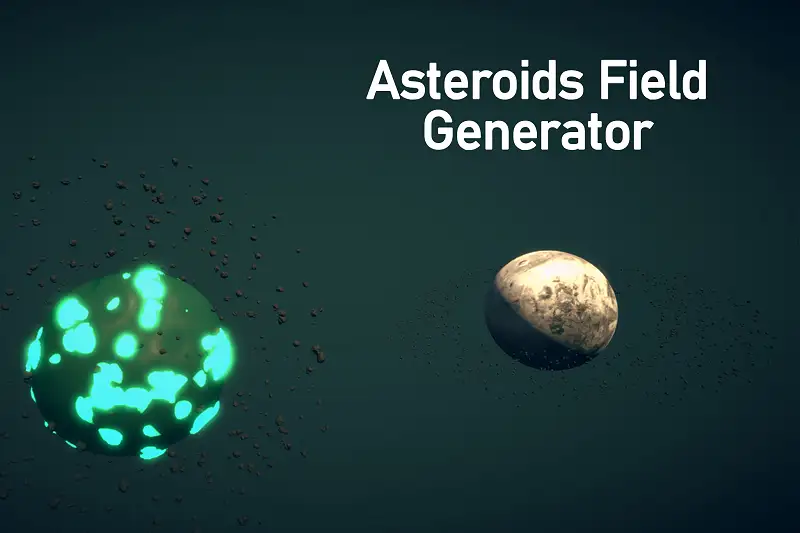 Asteroids Field Generator Asset Thumbnail