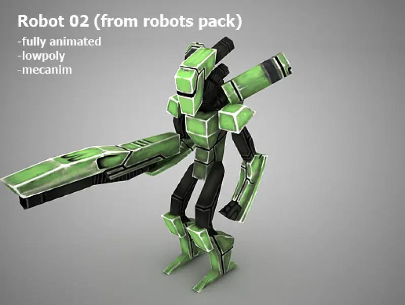 Robot 02 Asset Thumbnail