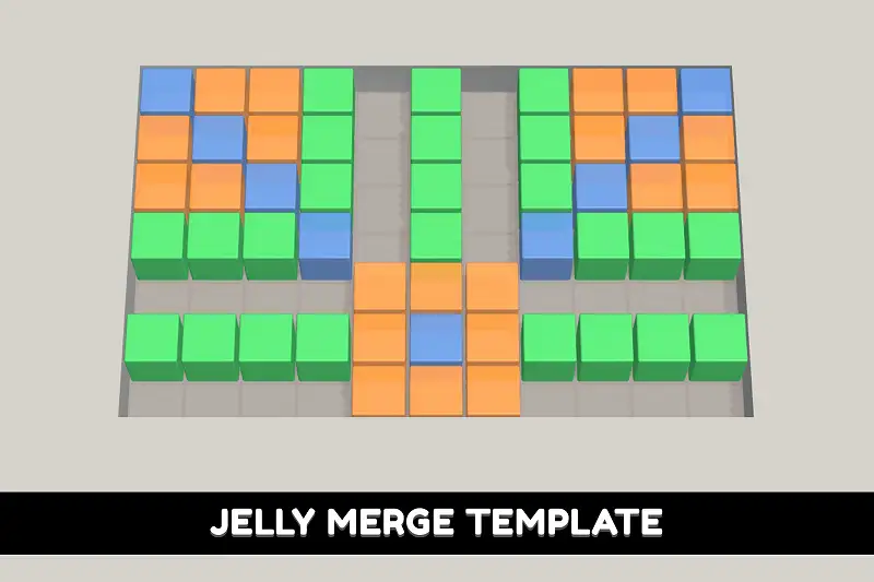 Jelly Merge | Template + Editor Asset Thumbnail