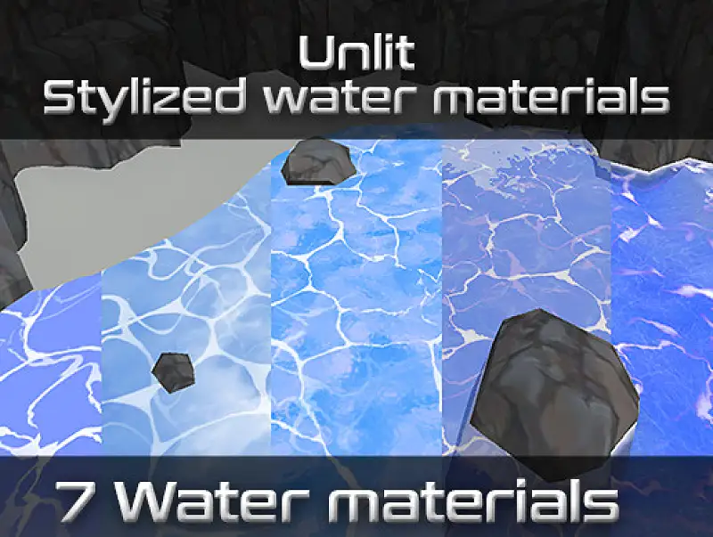 Unlit Stylized Water Pack Asset Thumbnail
