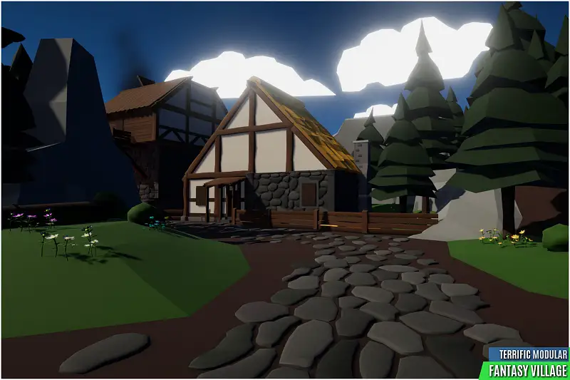 Medieval Fantasy Village Assets Asset Thumbnail