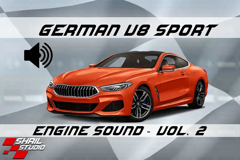 German V8 Sport Engine Sound Pack Asset Thumbnail