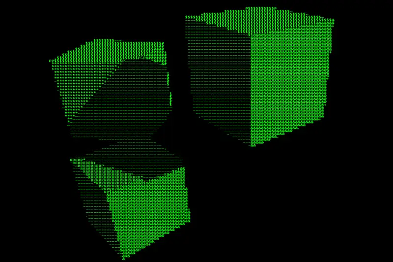 Fullscreen ASCII Effect Asset Thumbnail