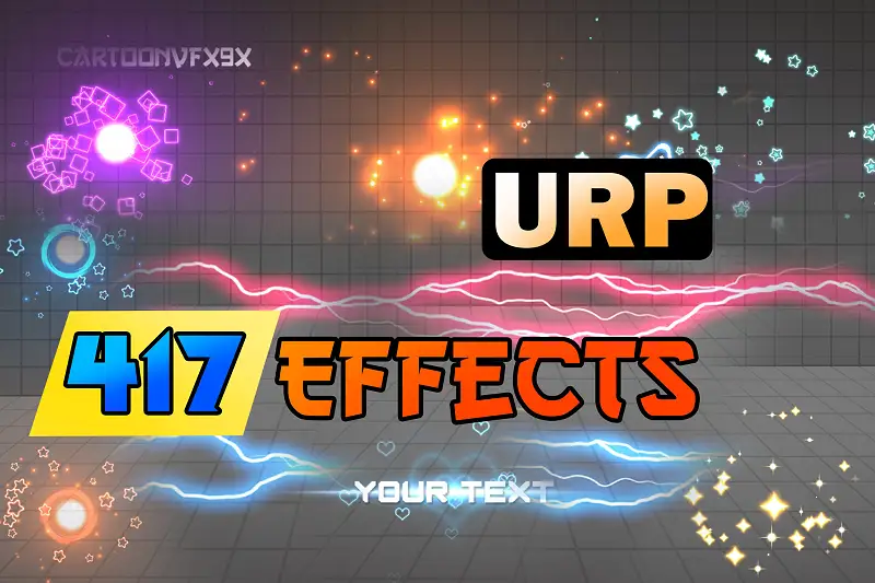 Puzzle Game Effect Collection for URP Asset Thumbnail