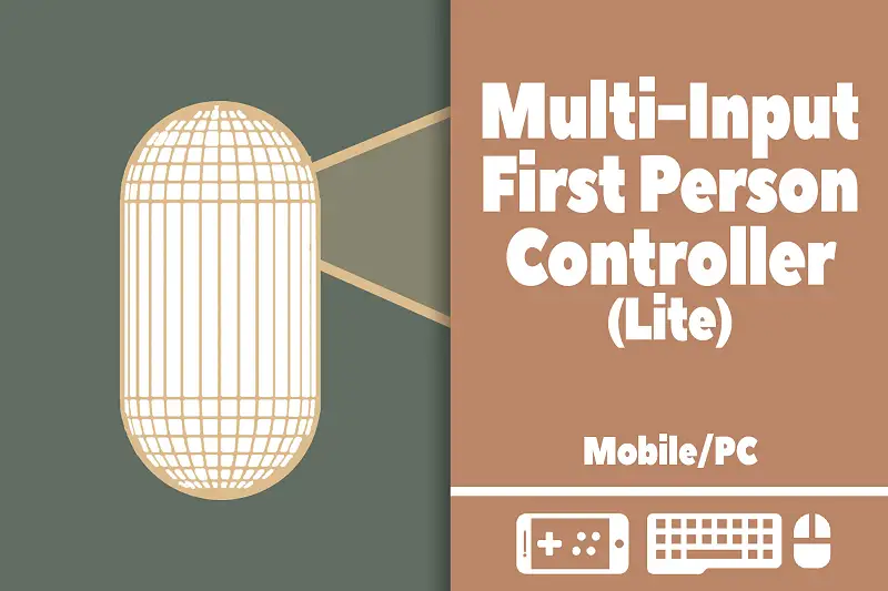 Multi-Input First Person Controller (Lite) Asset Thumbnail